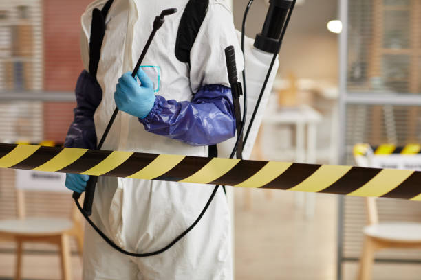 Professional Biohazard technician working in Altus, AR